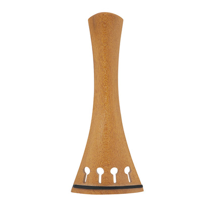 Professional Ebony-Inlaid Boxwood Violin Set (4/4-3/4) – 4-Piece Tailpiece, Pegs, Chinrest & Endpin – Non-Slip Groove Design