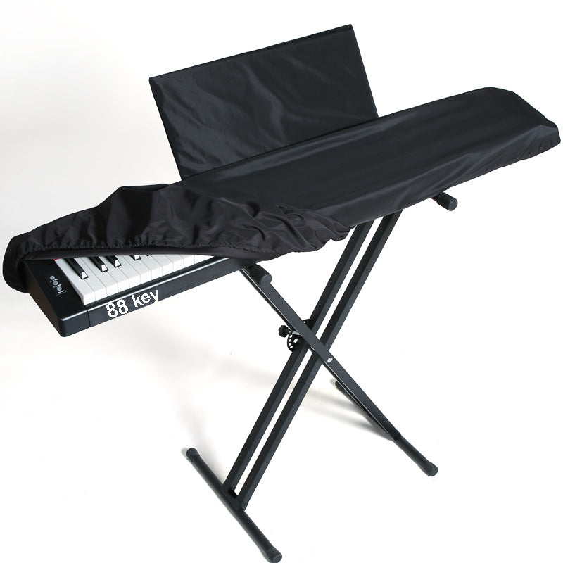 88-Key Digital Piano Cover with Drawstring - Dust Protection for Yamaha & Other Keyboards (Main Cover 134x44x19cm + Music Stand Cover 54x25cm)