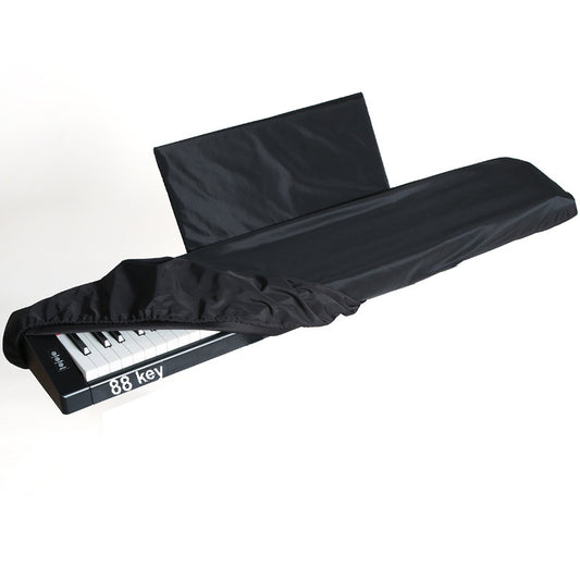 88-Key Digital Piano Cover with Drawstring - Dust Protection for Yamaha & Other Keyboards (Main Cover 134x44x19cm + Music Stand Cover 54x25cm)