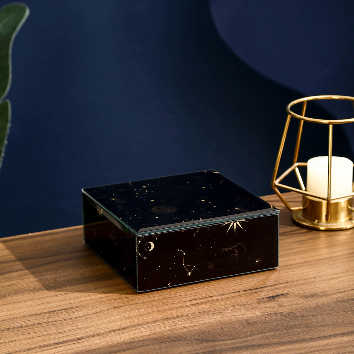 Sun, Moon & Stars Jewelry Box - Unique Tarot-Themed Jewelry Organizer, Stylish Storage Box