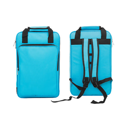 Heavy-Duty Waterproof Drum Backpack with Multi-Layer Padding & Adjustable Straps – Large Capacity, 4 Colors (Blue, Navy, Black, Red), Oxford Fabric, Shockproof Organizer Bag
