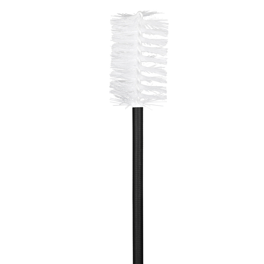 Dual-Head Brass Instrument Cleaning Brush – Flexible Anti-Scratch Bore Snake for Trumpet/Trombone/Saxophone (Black+White) – Natural Bristles & Rubber-Coated Wire