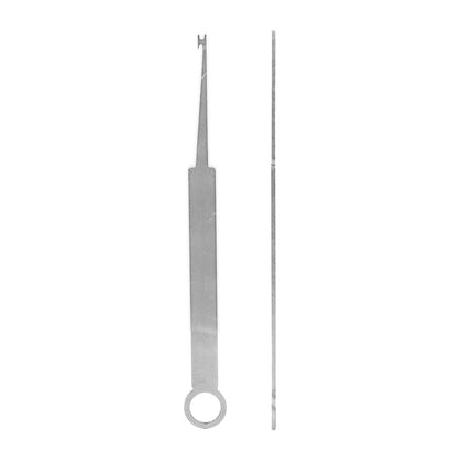 Saxophone Reed Hook Tool - Professional Repair Instrument for Sax, Flute, and Clarinet