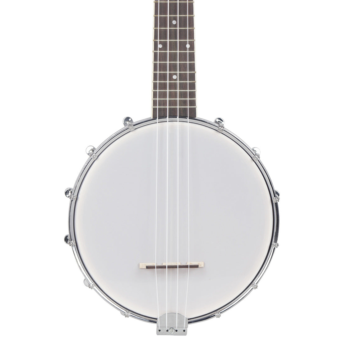 4-String Handcrafted Banjo – Sapele & Rosewood Body, Maple Neck (Folk Instrument for Practice/Performance)