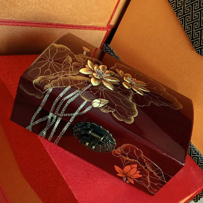 Handmade Wooden Jewelry Box Organizer Wooden Trinket Keepsake Jewellery Storage Box Vintage Box Multipurpose Organizer Chest Great Gift