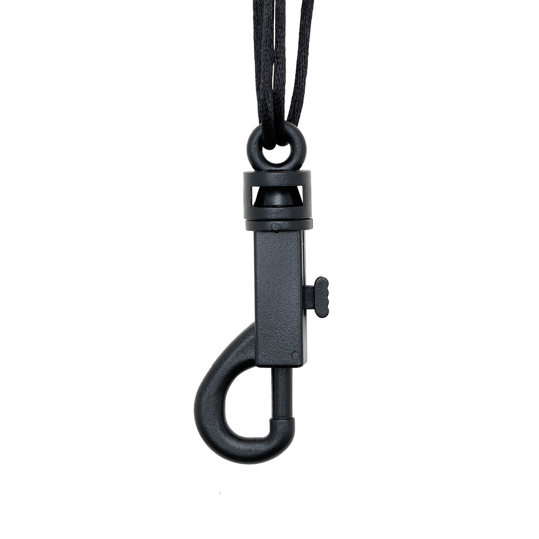 Saxophone/Clarinet Neck Strap with Rotating Hook - Wide Padded Nylon & ABS (Black/Red/Grey)