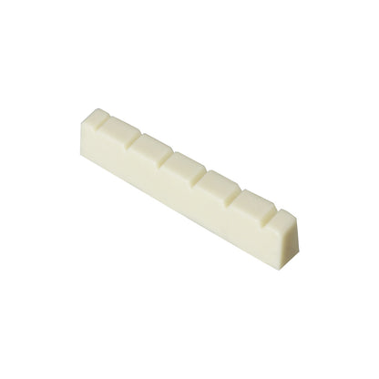Premium Bone Guitar Nut for Electric Guitars - Extended Sustain, Enhanced Tone (White/Black) - Professional Upgrade Accessory