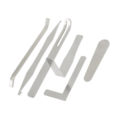 Professional Saxophone Repair Toolkit – 6-Piece Tool Steel Kit (Spring Hook, E-Clip Pliers, Key Adjuster)