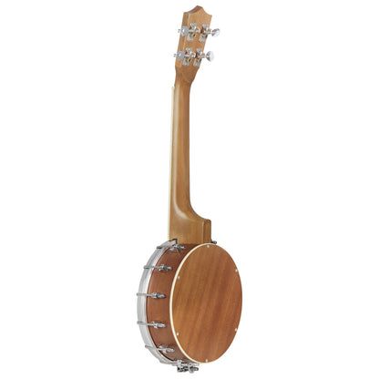 4-String Handcrafted Banjo – Sapele & Rosewood Body, Maple Neck (Folk Instrument for Practice/Performance)