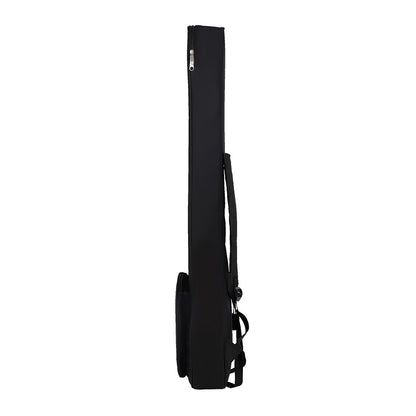 5-String Banjo Case – Waterproof Oxford Fabric, Dual Metal Zippers & Reinforced Padding (Black)