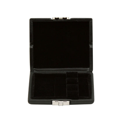 Genuine Leather Bassoon Reed Case – Holds 3 Reeds, Sponge Padding & Secure Clip, Black (Oboe/Bassoon Accessories)