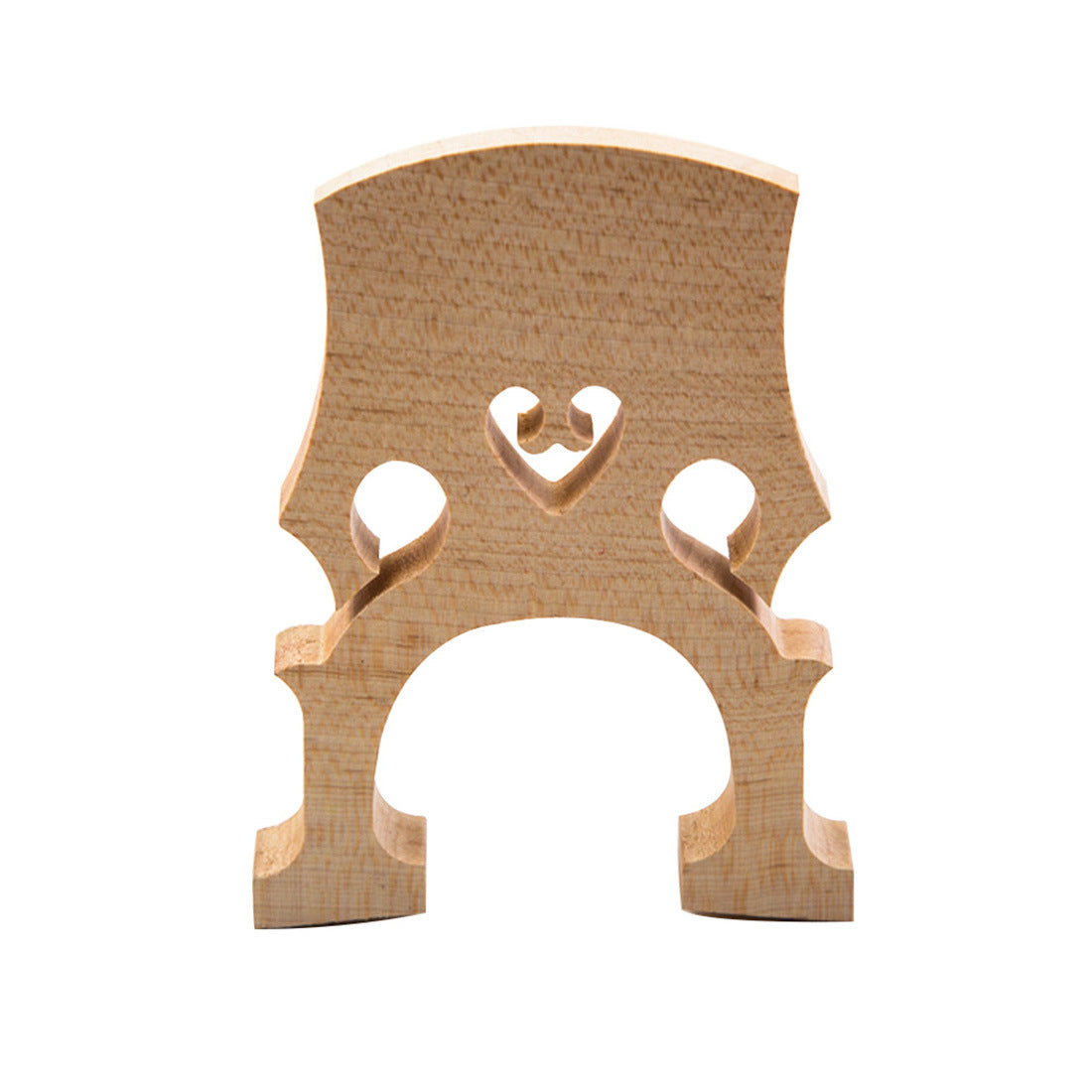 Handcrafted Solid Maple Cello Bridge – Professional-Grade Acoustic Upgrade for Enhanced Resonance