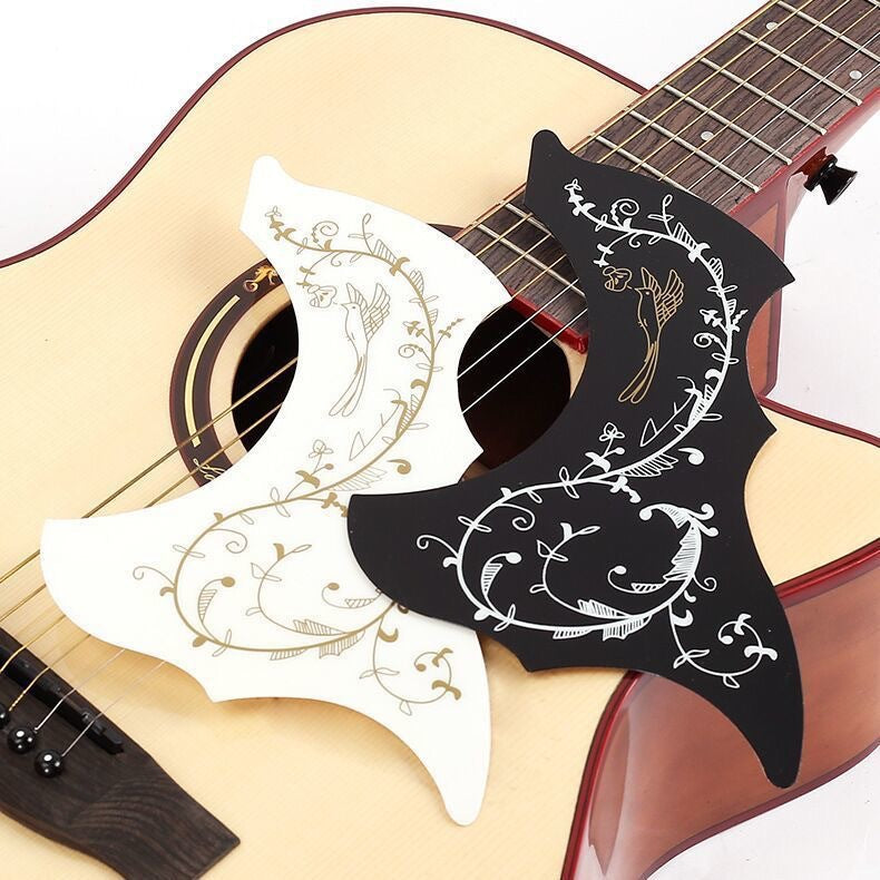38" & 41" Colorful Scratch-Resistant Guitar Pickguard - Removable Celluloid Film (Non-Damaging Adhesive)