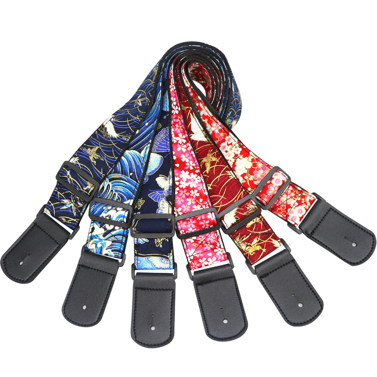 Guitar Strap Folk Wooden Guitar Electric Guitar Bass Classical Universal Personalized Cartoon Guitar Strap Guitar Strap