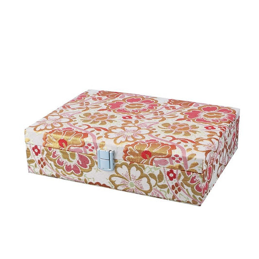 French Vintage Jewelry Box - Elegant Ring & Necklace Organizer, Premium Jewelry Display Case