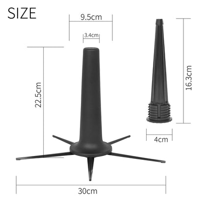 Portable Foldable Soprano Saxophone Stand - 5-Leg Design for Alto and Straight Saxophones