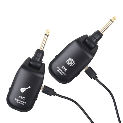 A9 Wireless Instrument Transmitter & Receiver - Rotatable Design with Stable Signal Transmission