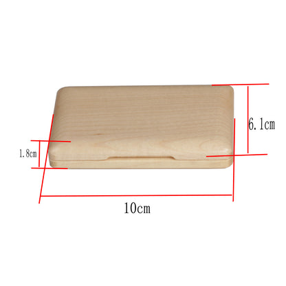 Walnut Wood Saxophone & Clarinet Reed Case – Ventilated Storage Box for Reeds - Premium Instrument Accessory