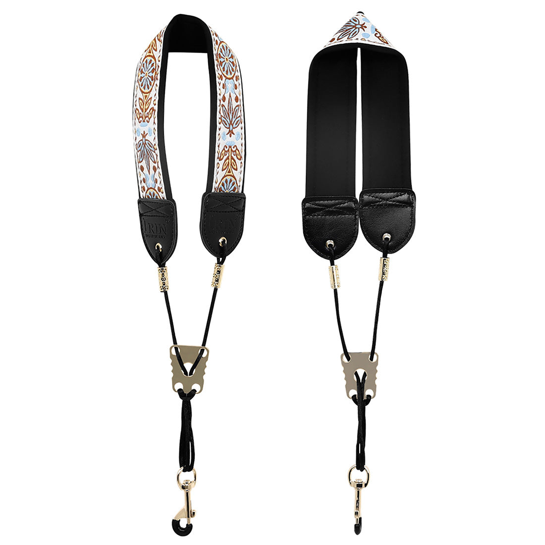 Adjustable Cotton Saxophone Neck Strap – Padded Lining, Double-Stitched with Metal Swivel Hook (Alto/Tenor)