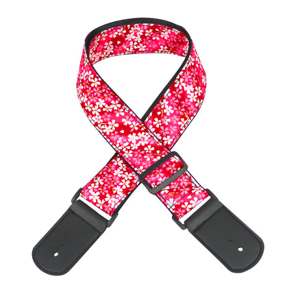 Guitar Strap Folk Wooden Guitar Electric Guitar Bass Classical Universal Personalized Cartoon Guitar Strap Guitar Strap