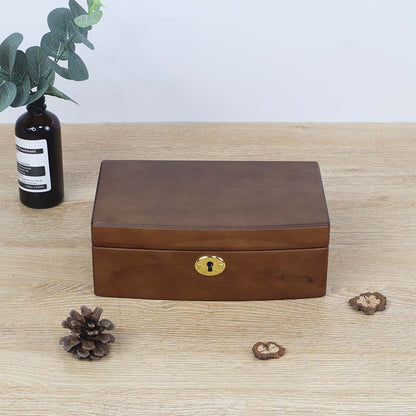 Vintage Jewelry Box - Elegant Wooden European Style Jewelry Organizer, Luxury Handcrafted Storage Case