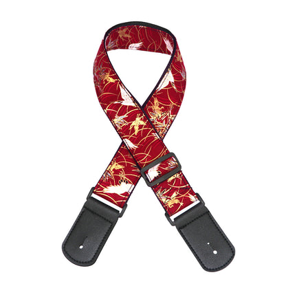 Guitar Strap Folk Wooden Guitar Electric Guitar Bass Classical Universal Personalized Cartoon Guitar Strap Guitar Strap