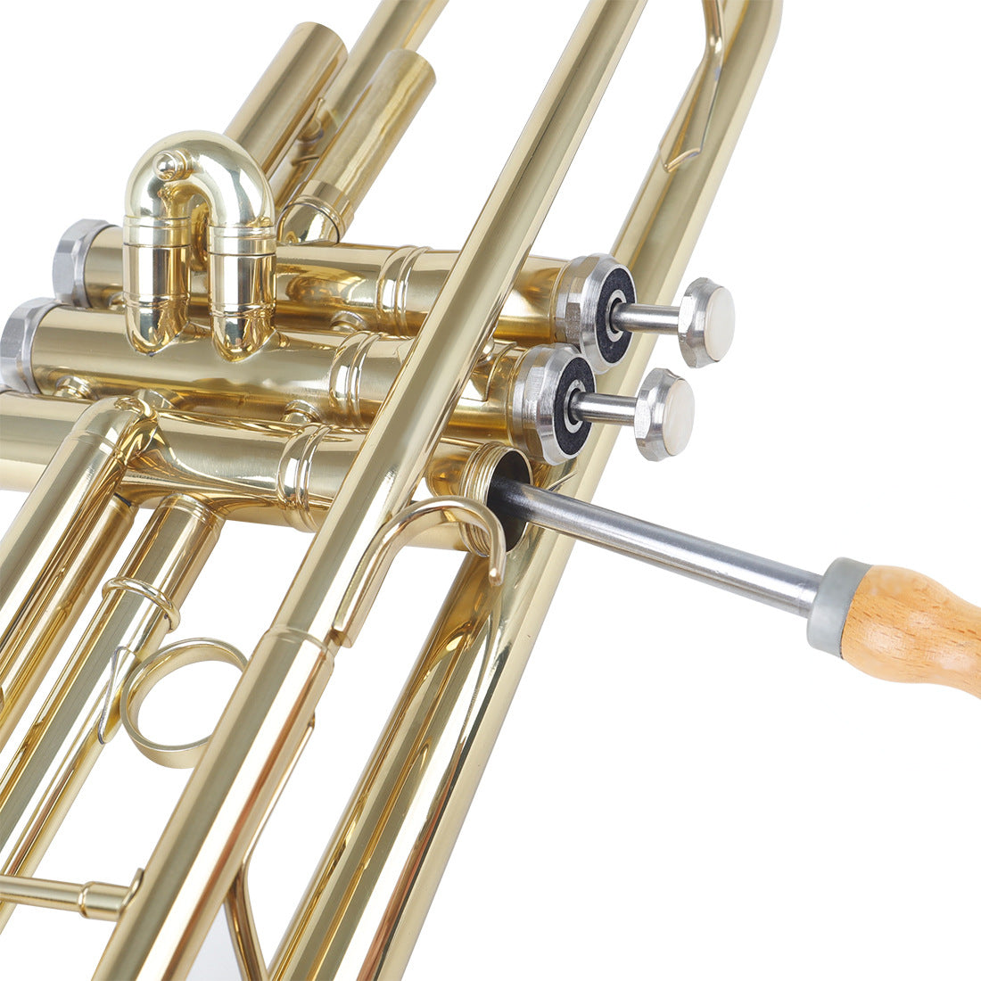 Professional Trumpet Bend Repair Tool - Brass Instrument Maintenance Accessory for Musicians