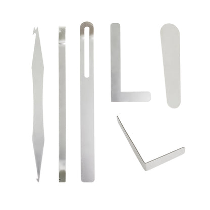 Professional Saxophone Repair Toolkit – 6-Piece Tool Steel Kit (Spring Hook, E-Clip Pliers, Key Adjuster)