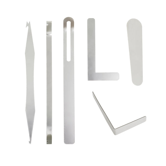 Professional Saxophone Repair Toolkit – 6-Piece Tool Steel Kit (Spring Hook, E-Clip Pliers, Key Adjuster)
