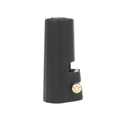 Professional Soprano Saxophone Mouthpiece Kit - Ligature, Cap & Protective Case (Sax Accessories for Alto/Tenor Compatibility)