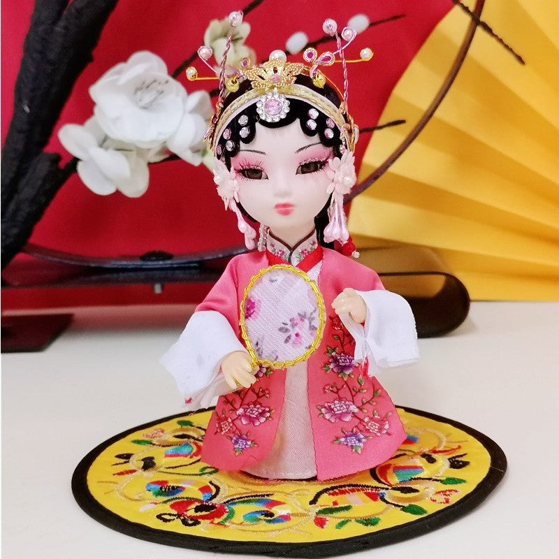 Creative Kunqu Opera Doll - Chinese Opera Face Mask Collectible, Perfect for Home Décor and Gifts