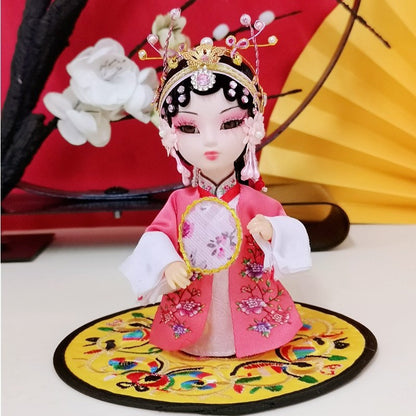 Creative Kunqu Opera Doll - Chinese Opera Face Mask Collectible, Perfect for Home Décor and Gifts