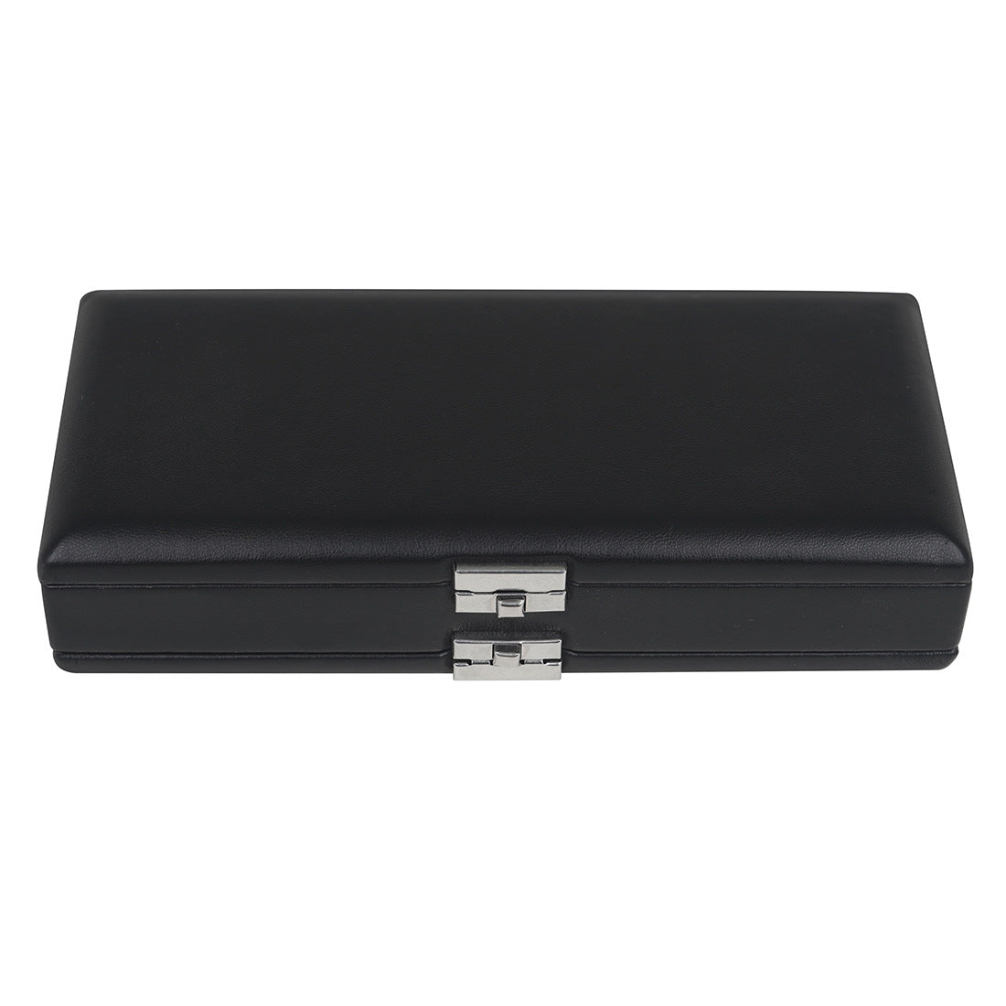 Professional Double Oboe Reed Case – 20-Reed PU Leather Storage with Shockproof Design & Metal Lock (Black)