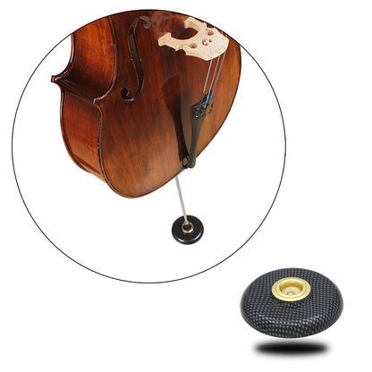 Cello Non-Slip Pad with Metal Eye - Essential Cello Accessory for Stability and Protection