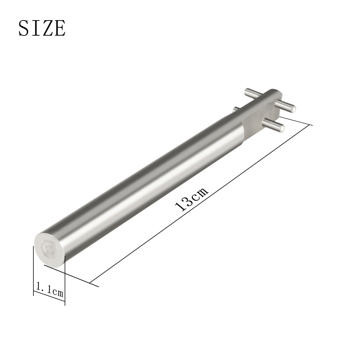 Saxophone Key Adjusting Wrench - Durable Silver Tool Steel for Strong Torque