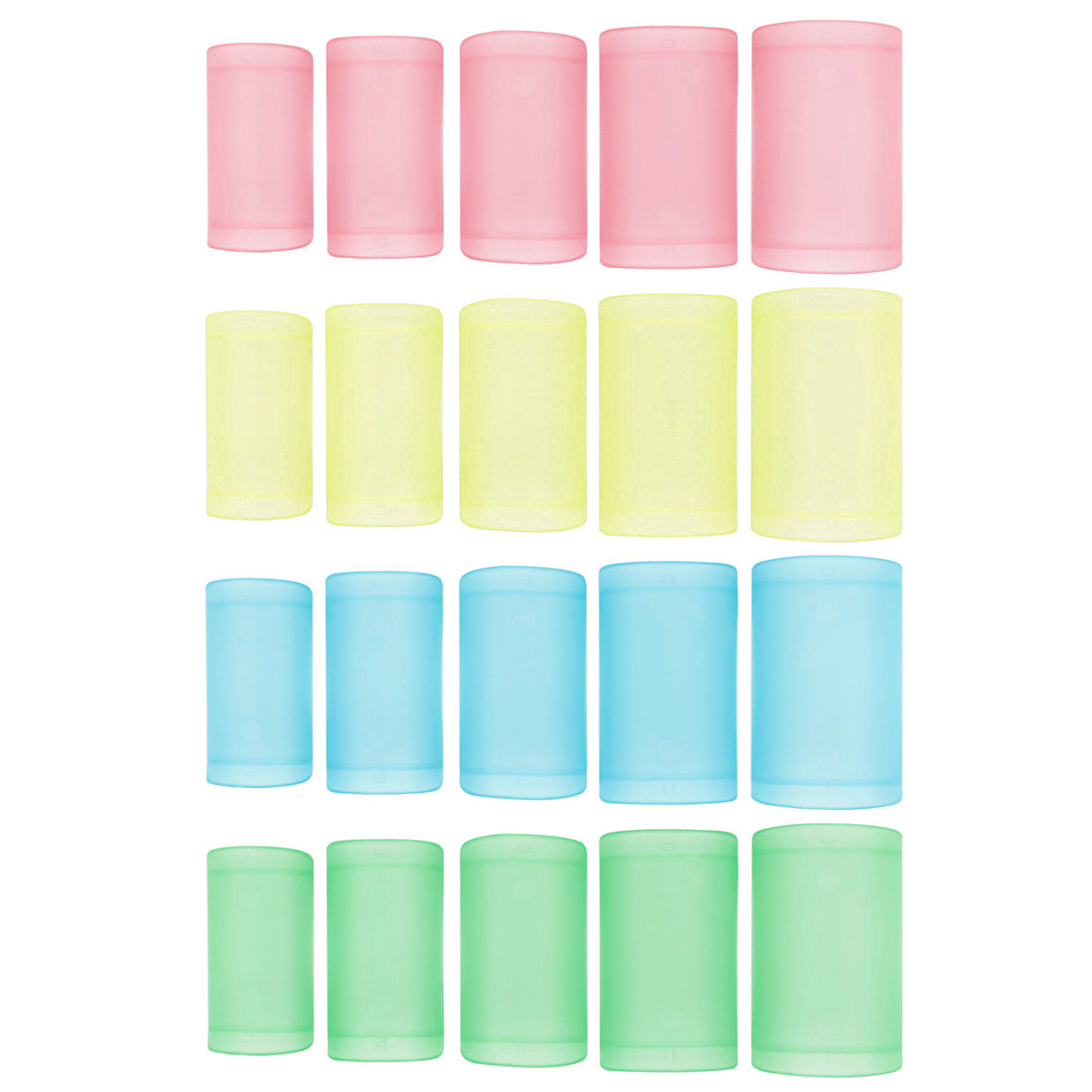 ABS Flute Film Protector 5-Piece Set (Keys C/G/E/F/D) - Multi-Color Detachable Guard with Pitch Markers, Eco-Friendly Flute Accessories