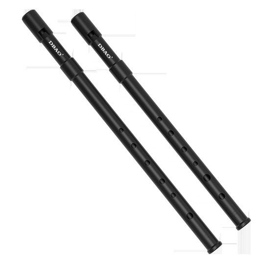 6-Hole Irish Whistle in C/D Key - Easy-Clean Design (C:33cm/D:29cm) with Smooth Tone & Standard Finger Holes