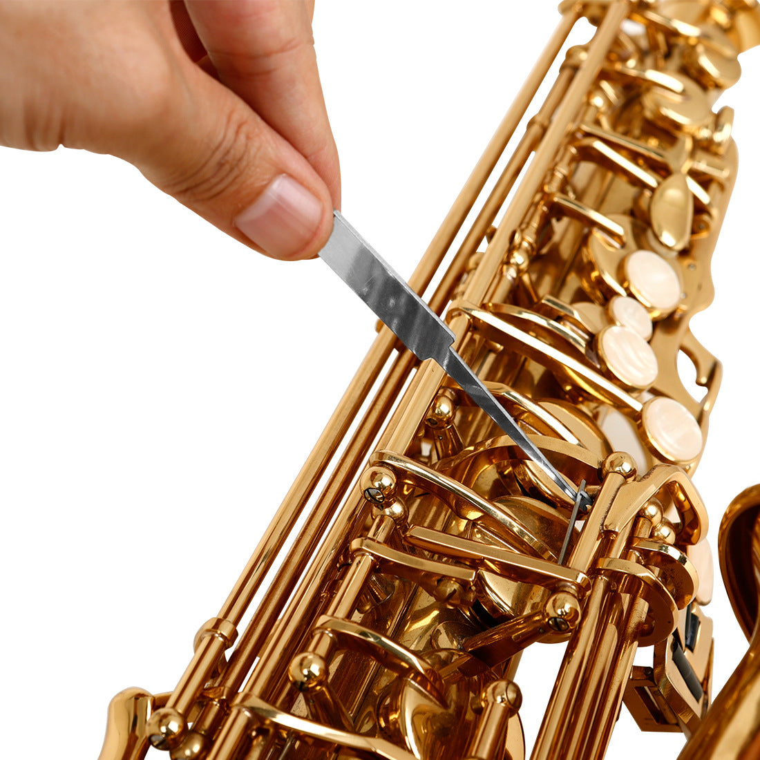Saxophone Reed Hook Tool - Professional Repair Instrument for Sax, Flute, and Clarinet