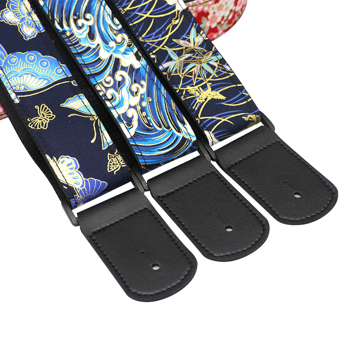Guitar Strap Folk Wooden Guitar Electric Guitar Bass Classical Universal Personalized Cartoon Guitar Strap Guitar Strap