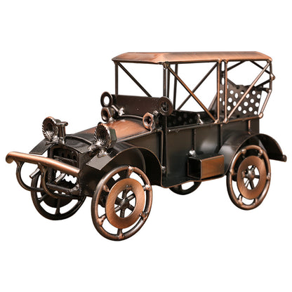 Retro Automobile Model – Creative Vintage Car Decoration for Living Room, Office, and Shelves