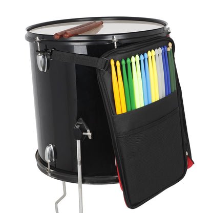 Heavy-Duty Waterproof Drum Backpack with Multi-Layer Padding & Adjustable Straps – Large Capacity, 4 Colors (Blue, Navy, Black, Red), Oxford Fabric, Shockproof Organizer Bag