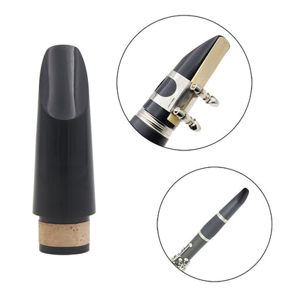 Clarinet Mouthpiece for Bb Clarinet – ABS Resin Durable Design with Darker Tone Projection