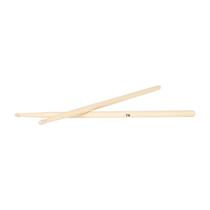 12-Pair 7A Drum Sticks - Maple Wood Drumsticks for Beginners and Professionals