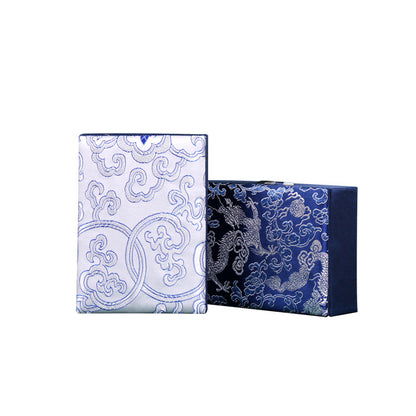 Elegant Brocade Bead Box and Bracelet Organizer