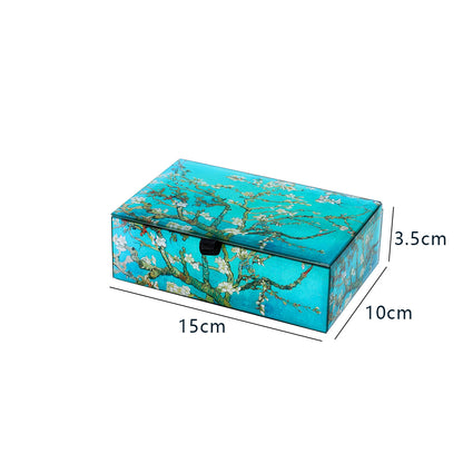 Sophisticated Glass Jewelry Box - High-End Jewelry Organizer, Chic Storage Solution