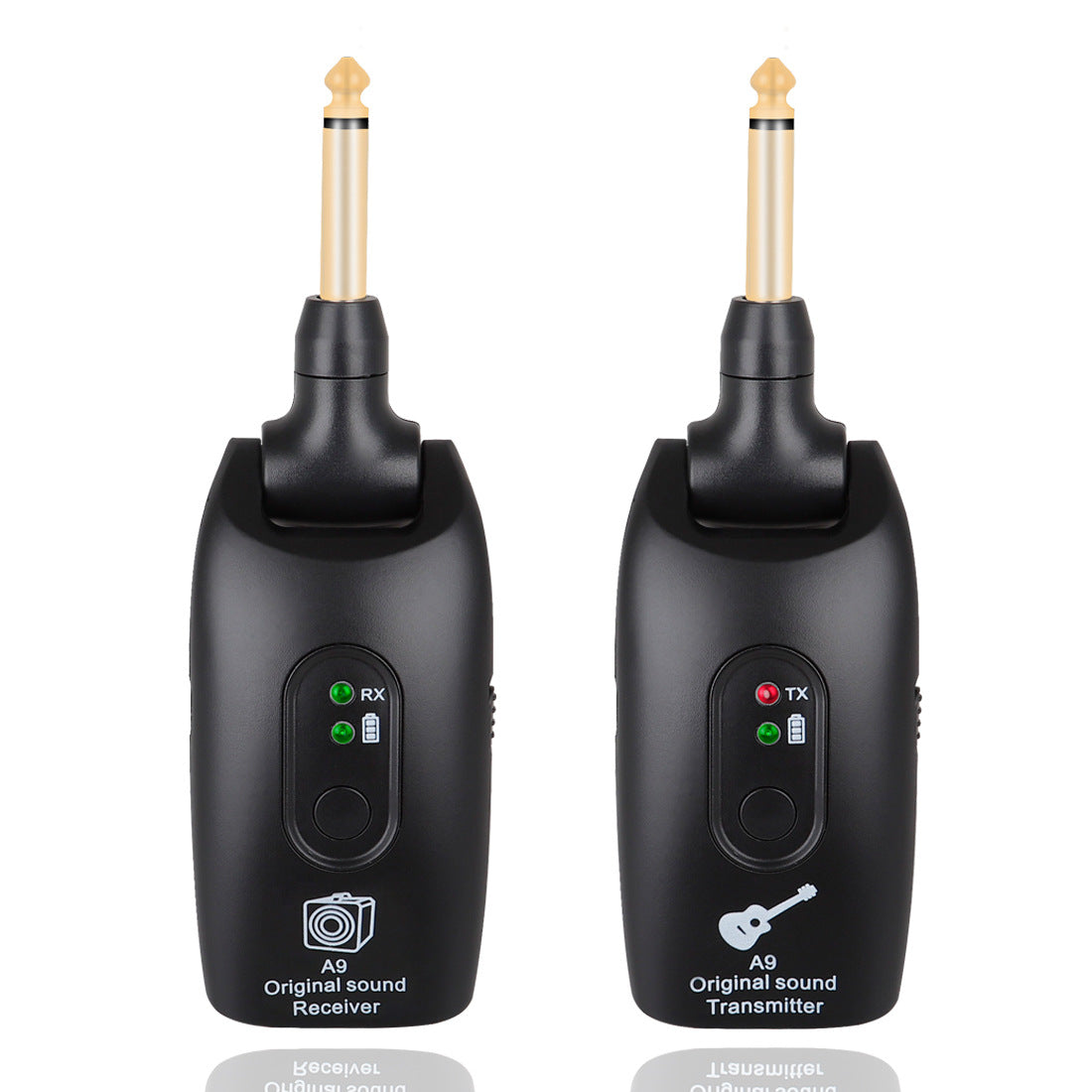 A9 Wireless Instrument Transmitter & Receiver - Rotatable Design with Stable Signal Transmission