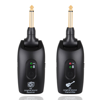 A9 Wireless Instrument Transmitter & Receiver - Rotatable Design with Stable Signal Transmission