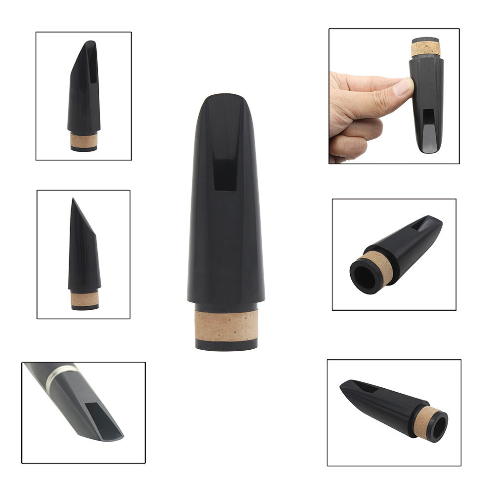 Clarinet Mouthpiece for Bb Clarinet – ABS Resin Durable Design with Darker Tone Projection