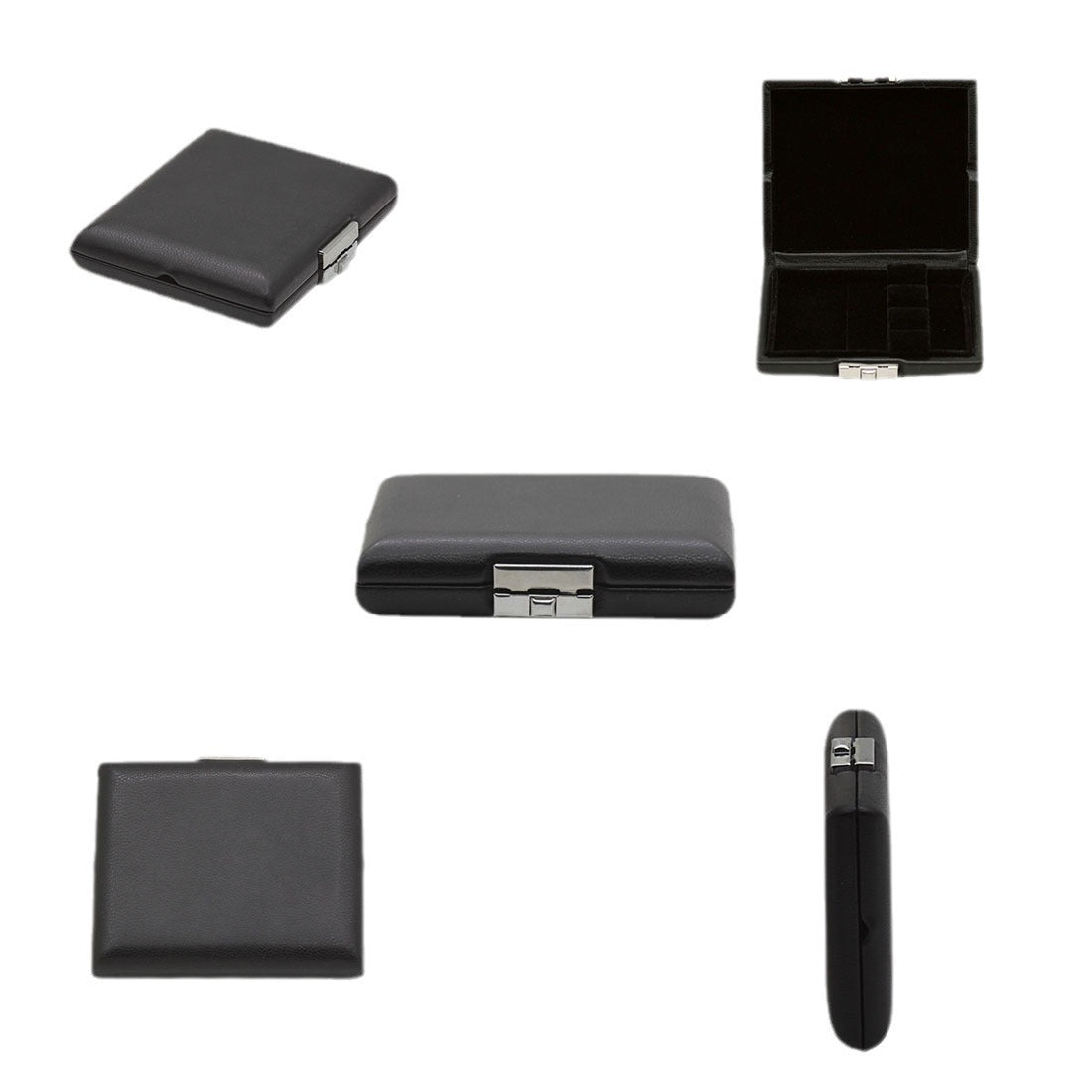 Genuine Leather Bassoon Reed Case – Holds 3 Reeds, Sponge Padding & Secure Clip, Black (Oboe/Bassoon Accessories)