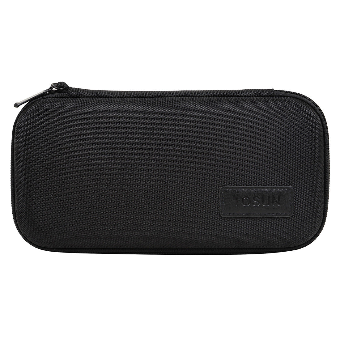 Waterproof Saxophone Mouthpiece Case – Oxford Fabric with Velvet Lining, Adjustable Compartments & Metal Hook (Black)